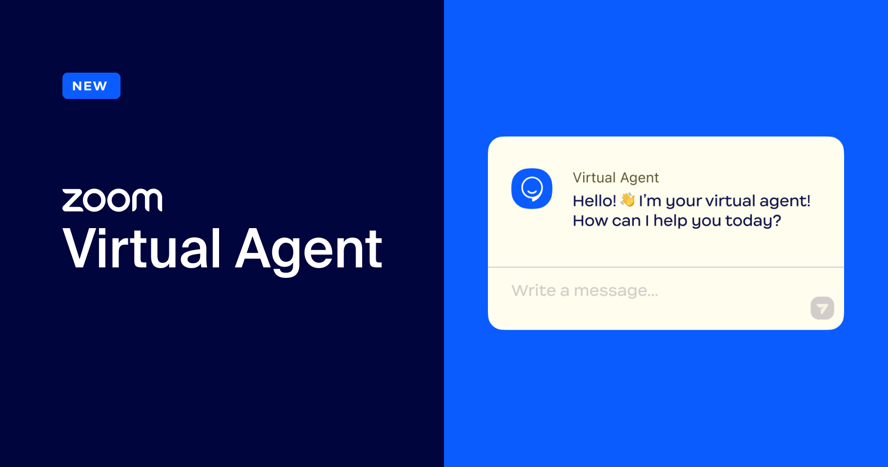 screenshot of Zoom Virtual Agent